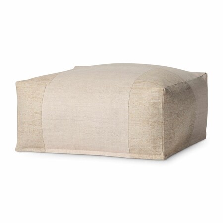 Loloi Comfort LPF0041 Ivory Pouf P143LPF0041IV00PF36